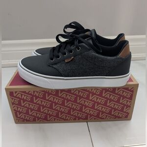 Vans Mens Atwood Delux Sneakers. Mens Size 9. Grey, Black,Brown - BNIB